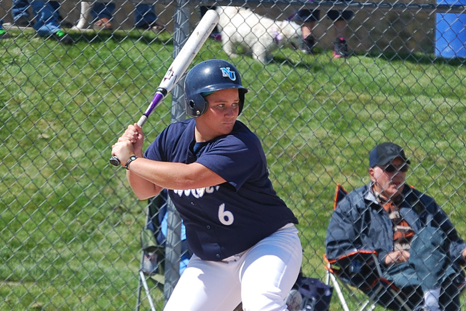 Softball Sweeps Lake Erie
