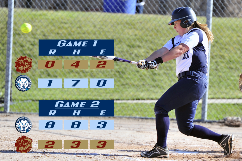 Softball Sweeps Walsh 1-0 and 8-2
