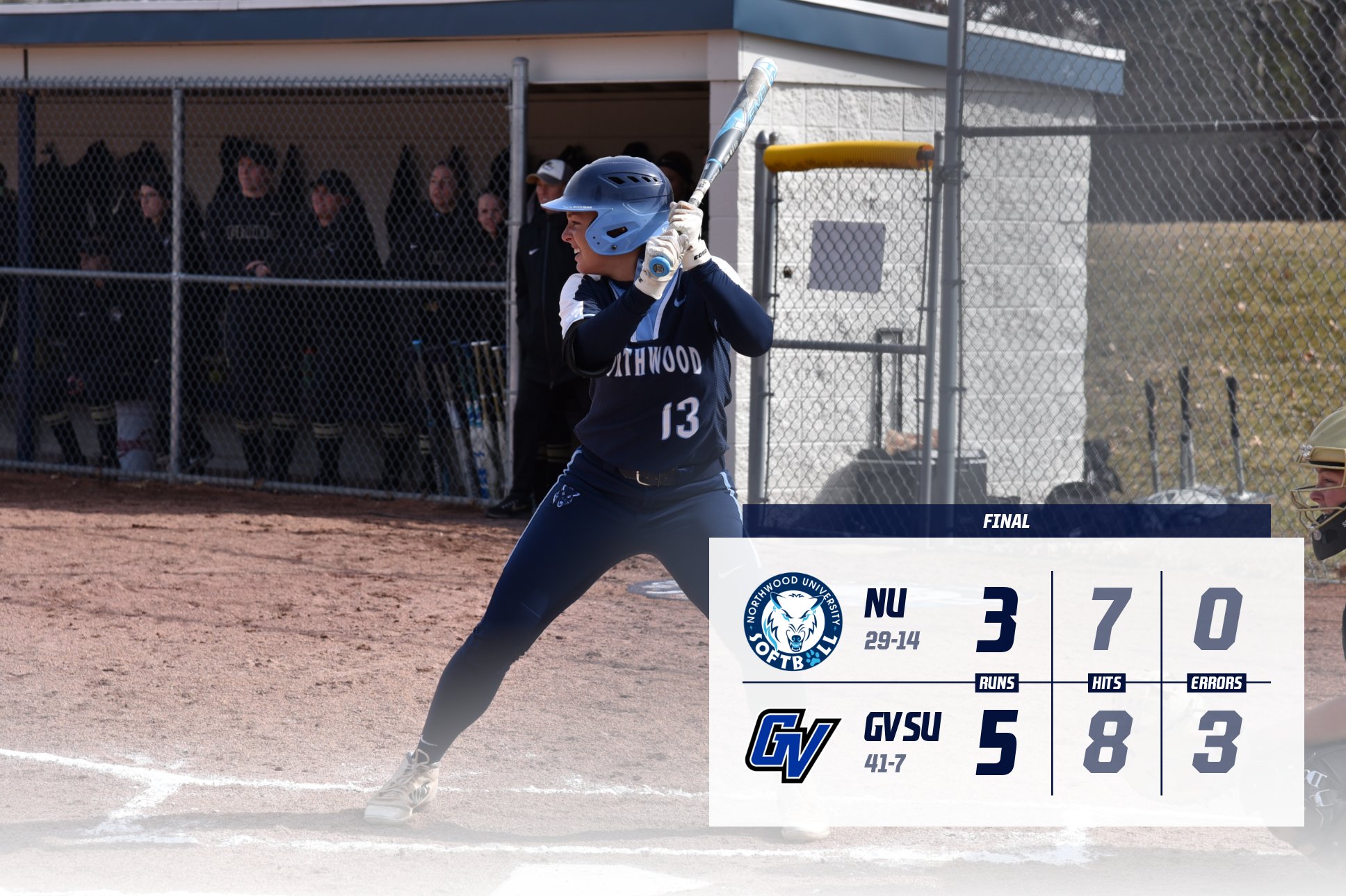 Softball Falls 5-3 To Grand Valley State In GLIAC Tournament Finals