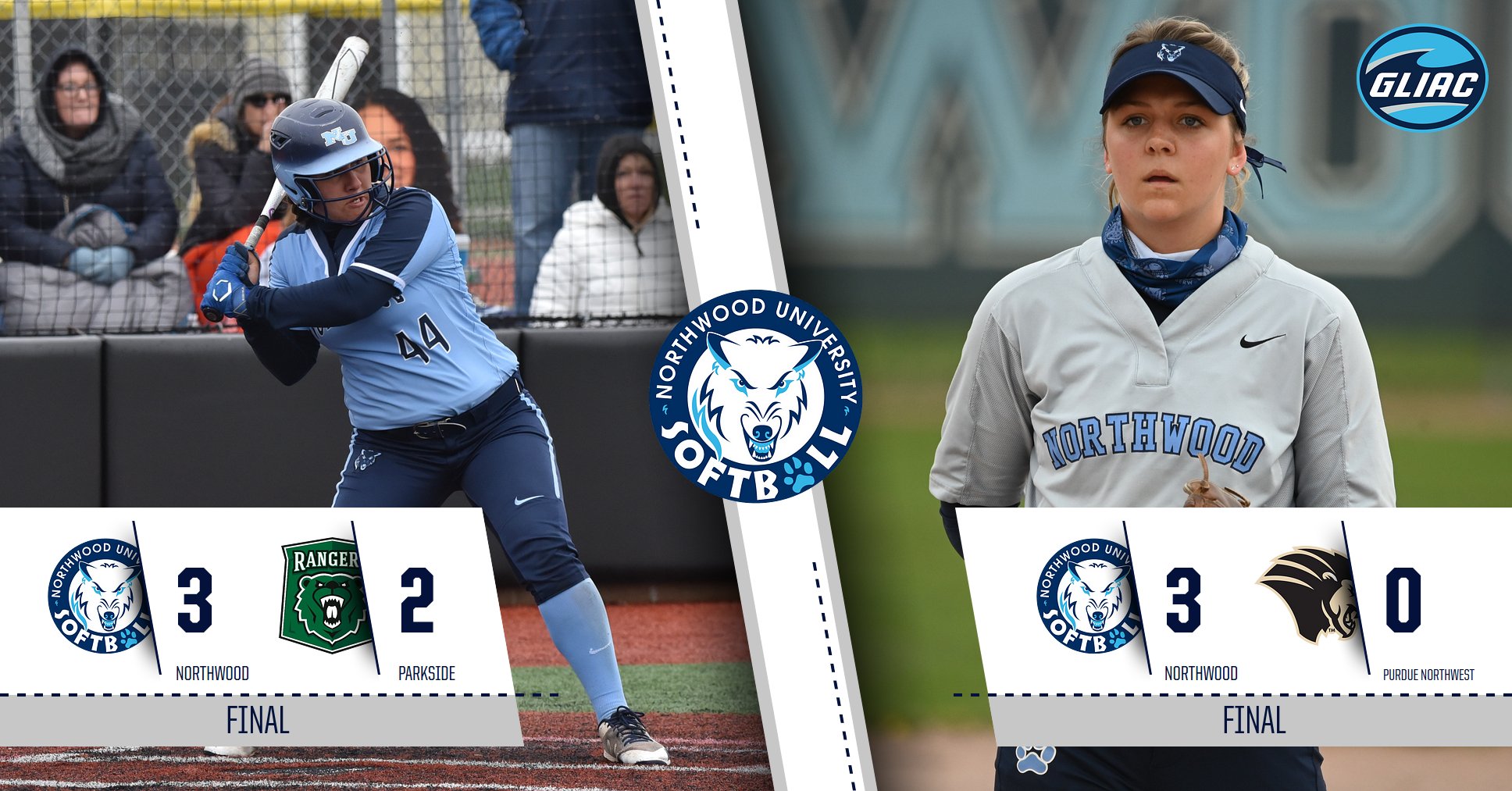 Softball Wins Pair To Open GLIAC Tournament