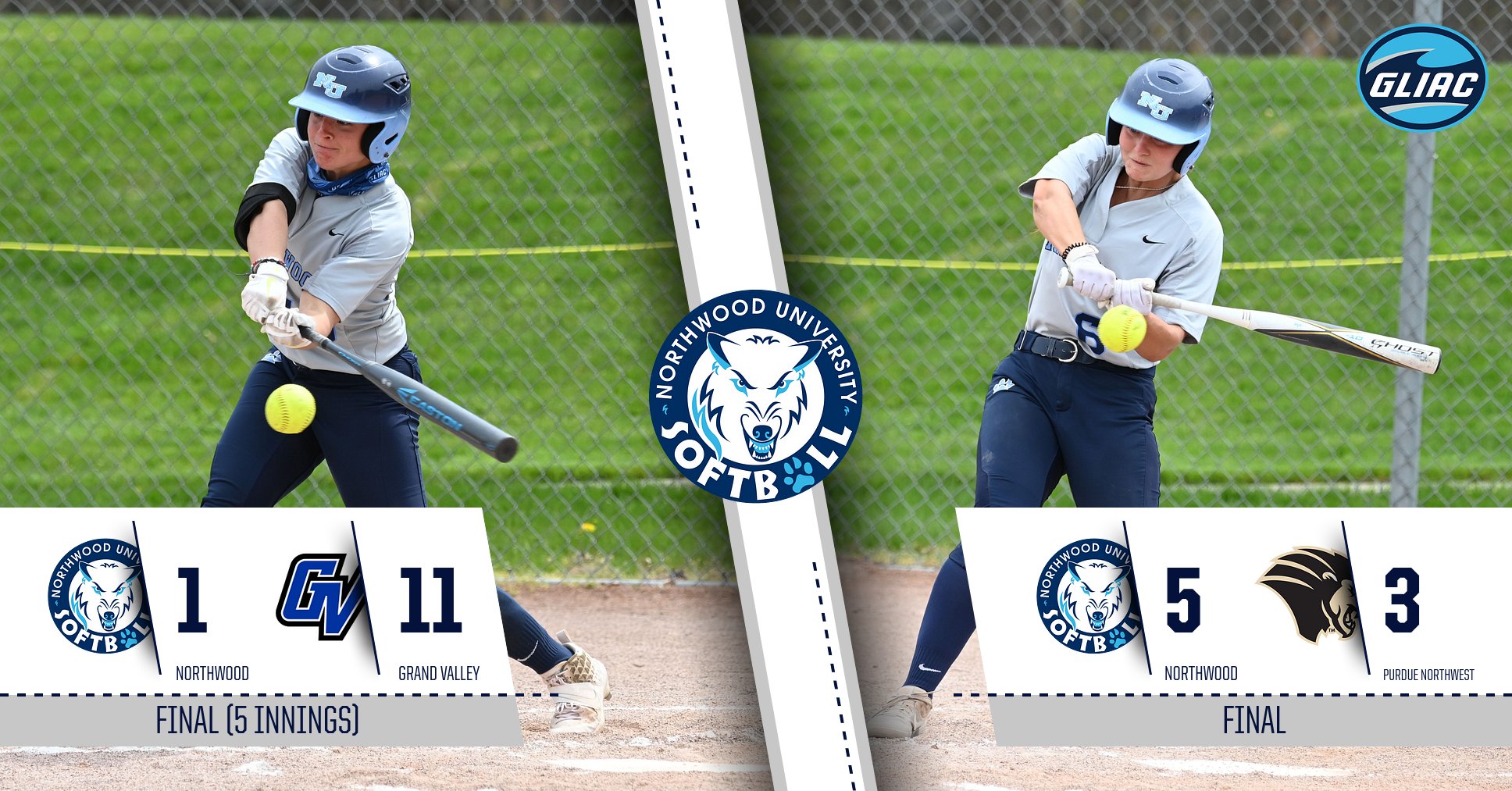 Softball Goes 1-1 At GLIAC Tournament To Advance To Finals