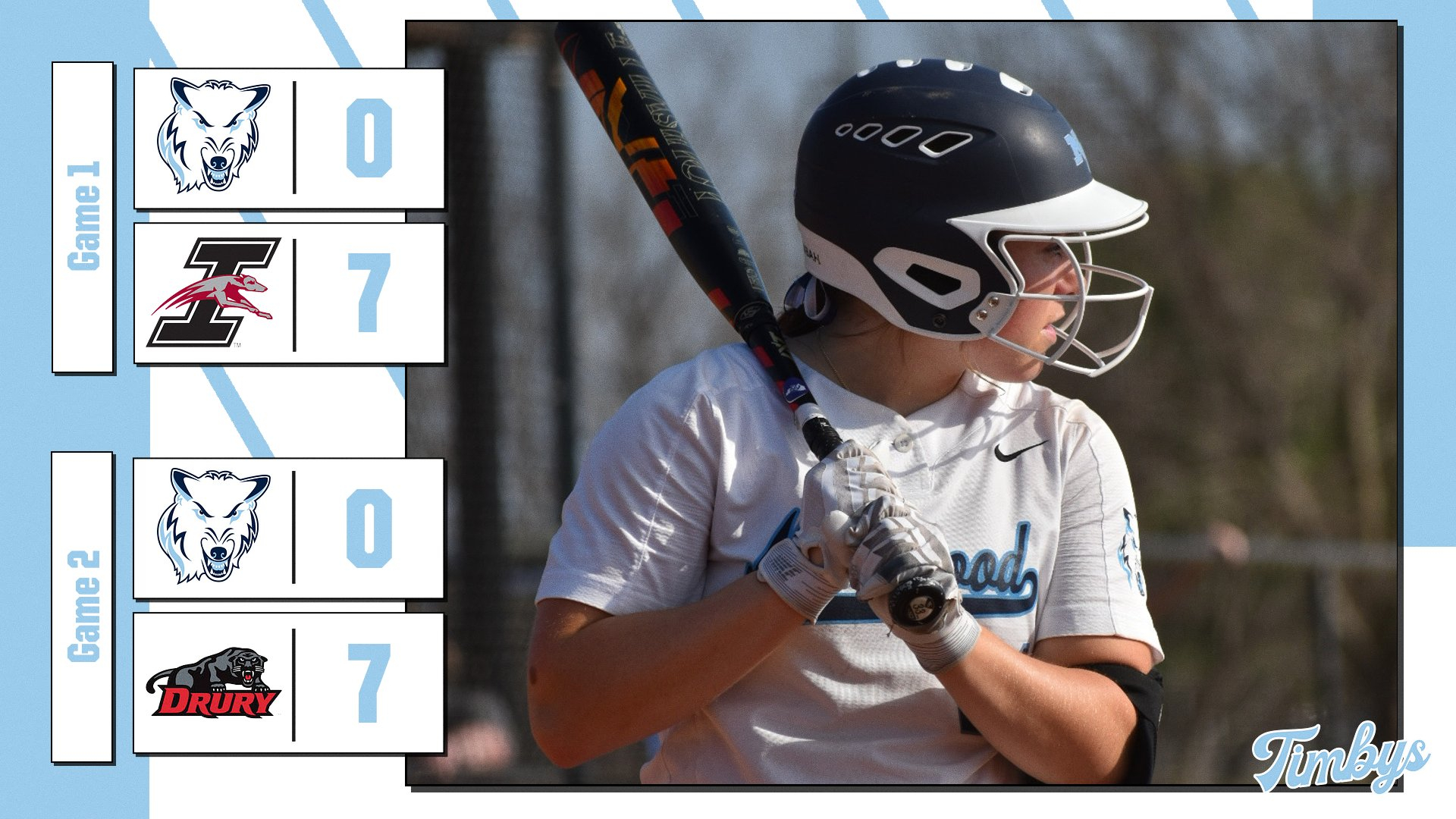 Softball Sees Struggles On Day One Of Blue Bridge Battle, Falling Twice To UIndy and Drury