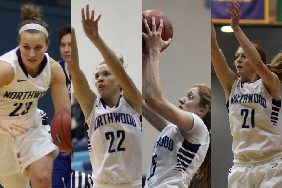 Four Women's Basketball Players Earn Honors From GLIAC