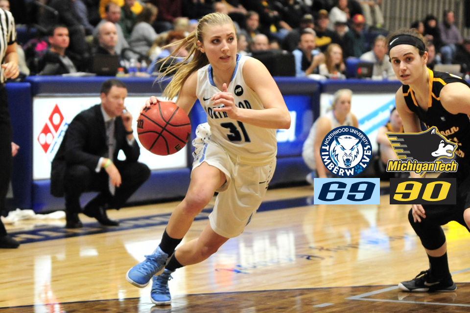 Women's Basketball Falls to Michigan Tech 90-69