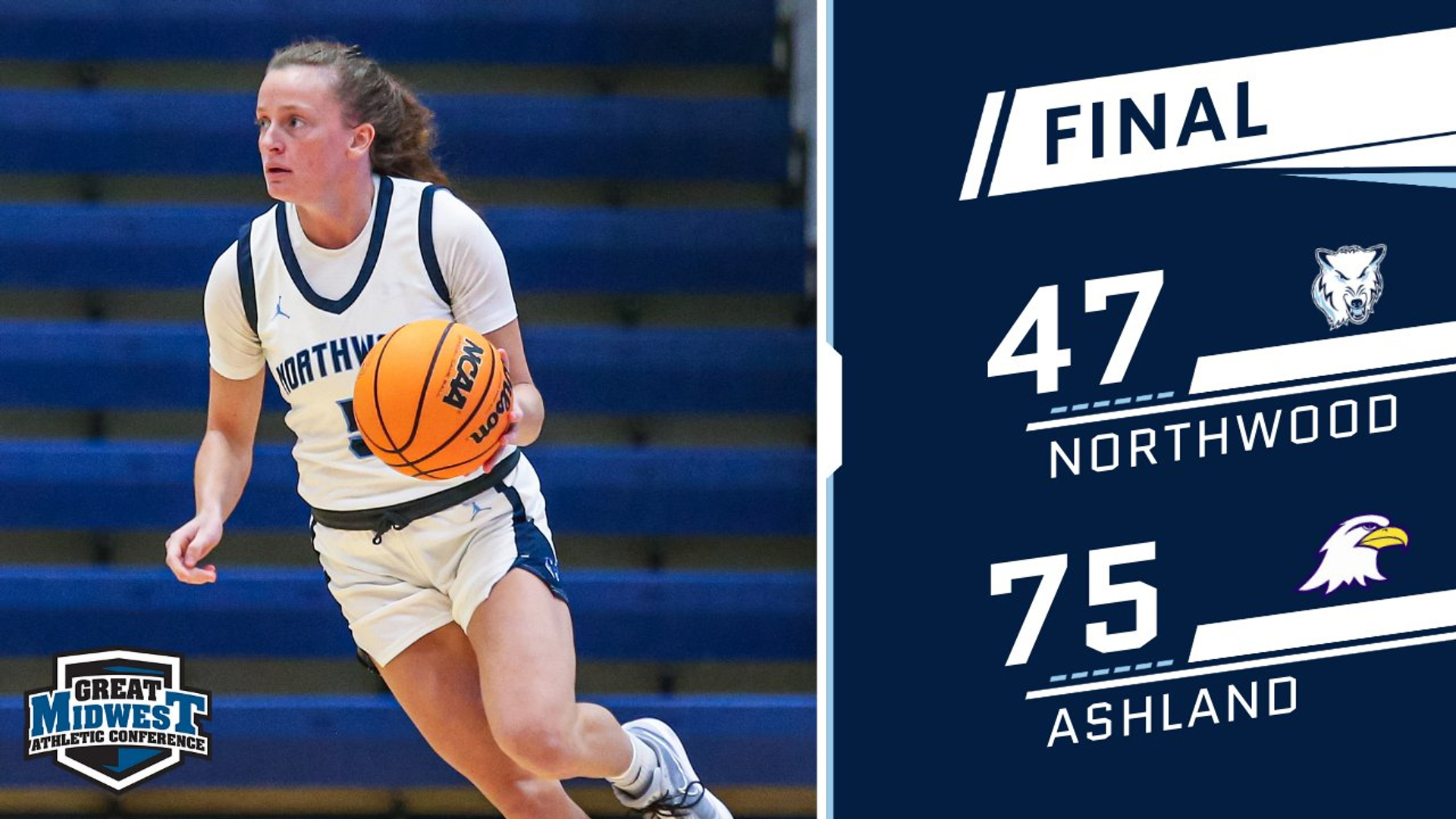 Women's Basketball Loses At No. 1 Ashland 75-47
