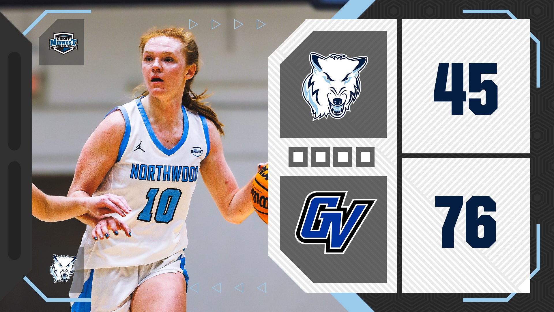 Women's Basketball Loses To No. 1 Grand Valley State 76-45