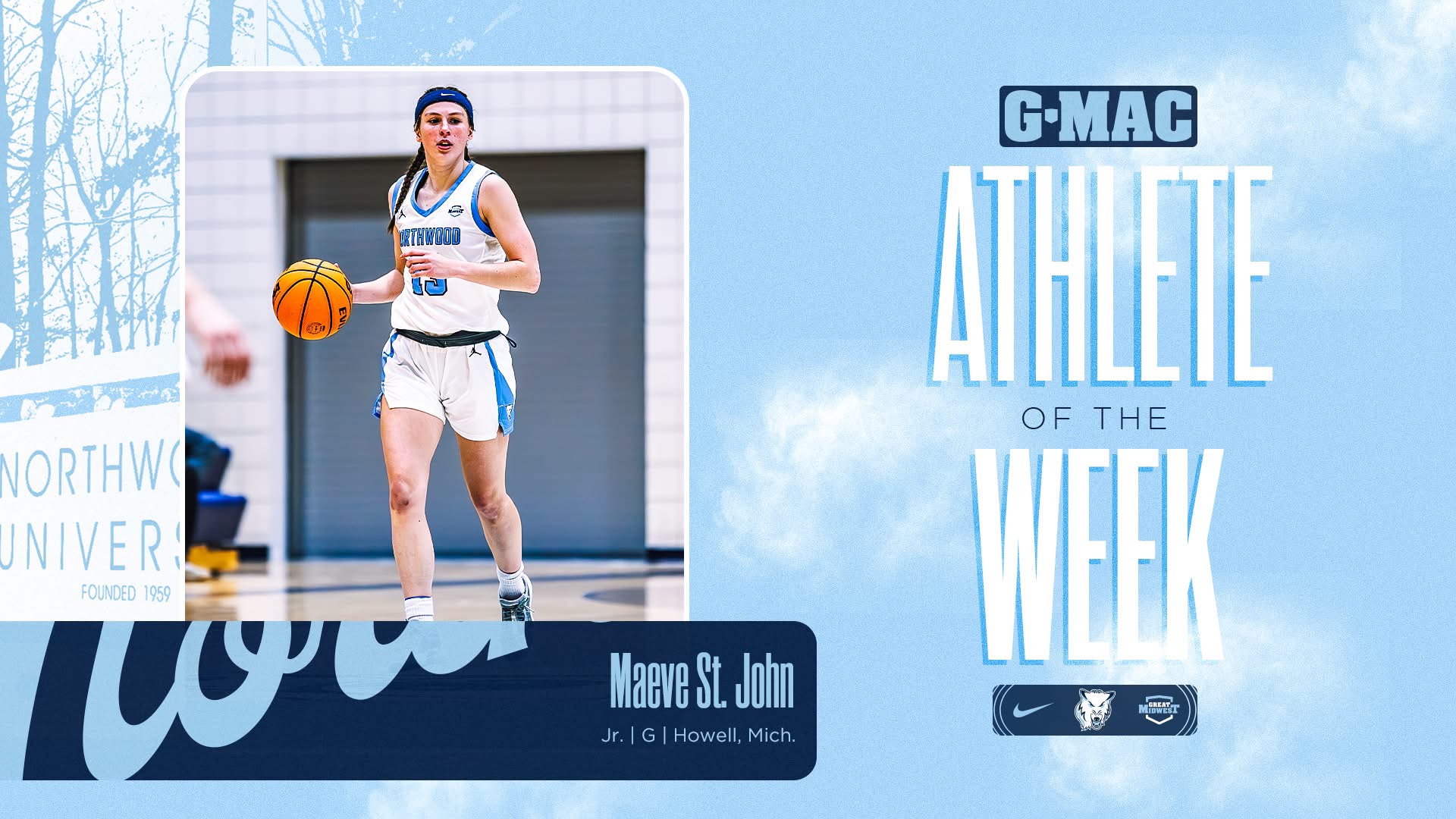 Maeve St. John Named Great Midwest Women&rsquo;s Basketball Athlete of the Week