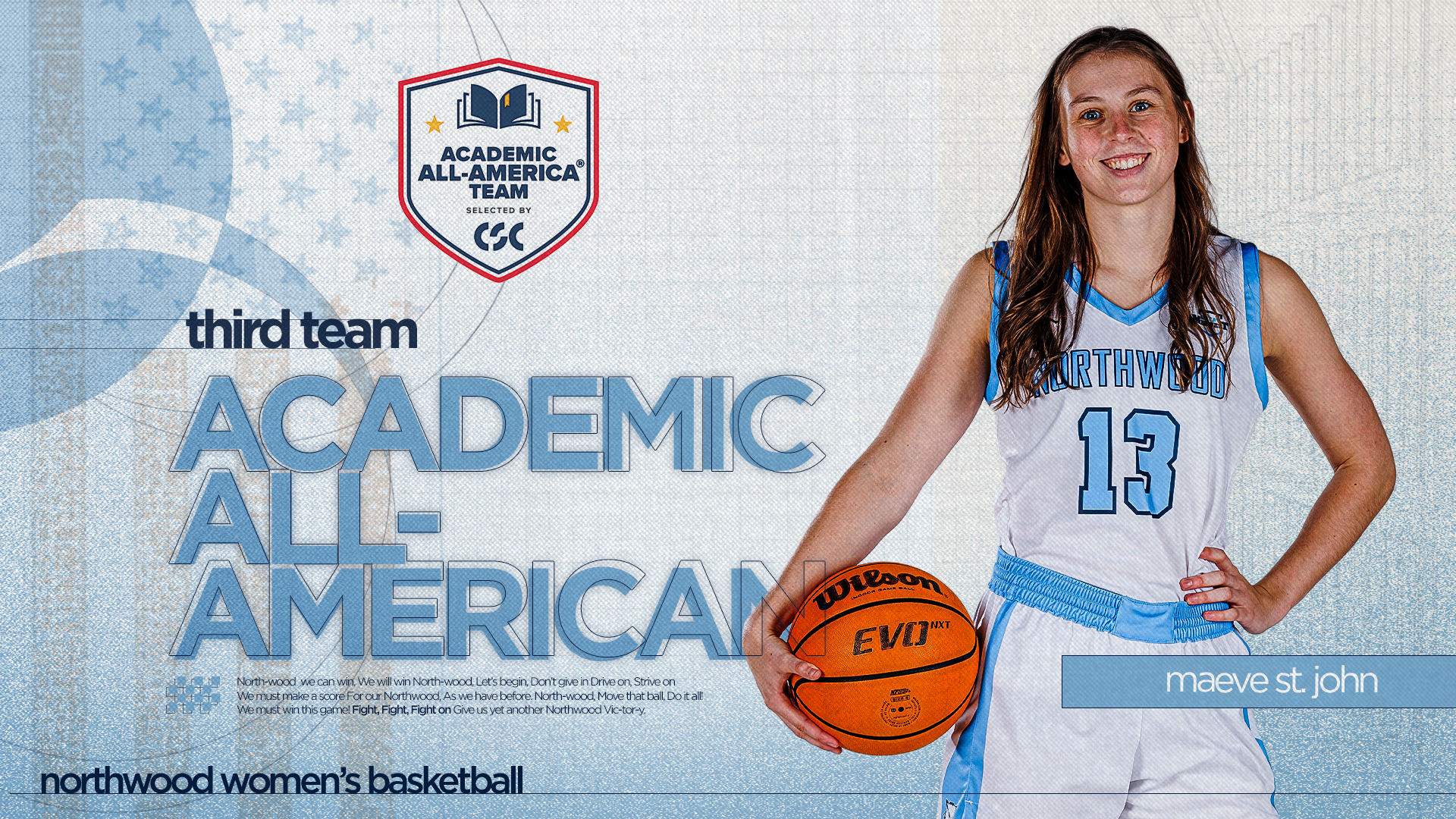 Maeve St. John Named Third Team Academic All-America By CSC