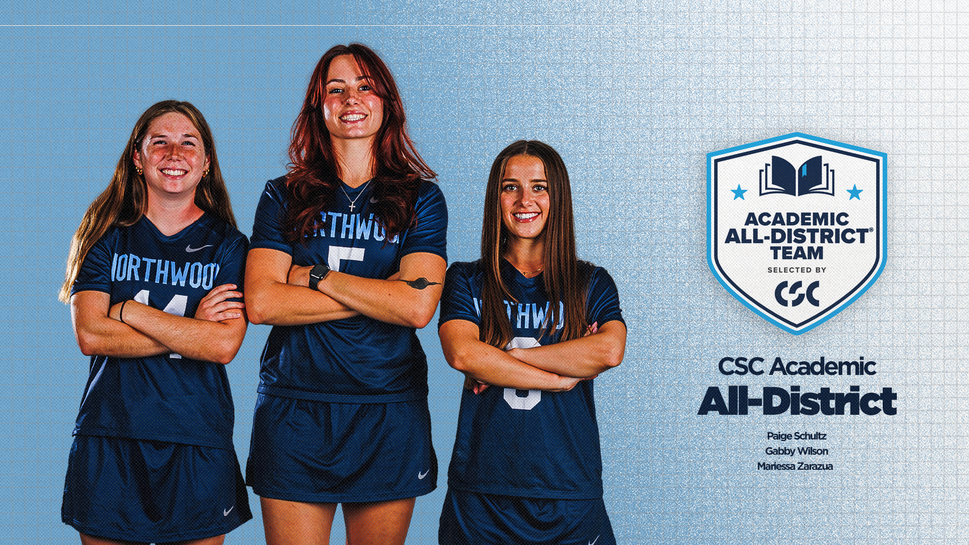 Women's Lacrosse Places Three On CSC Academic All-District Team