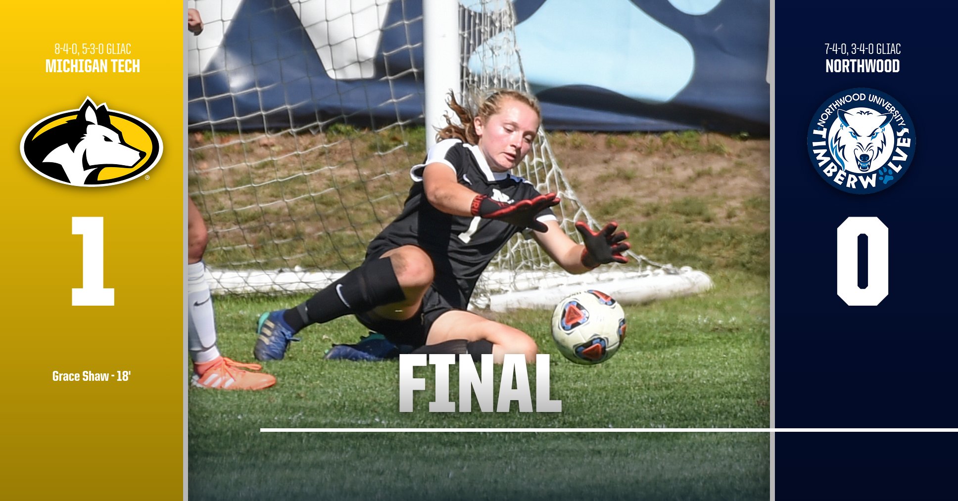 Women's Soccer Drops Tough 1-0 Match To Michigan Tech