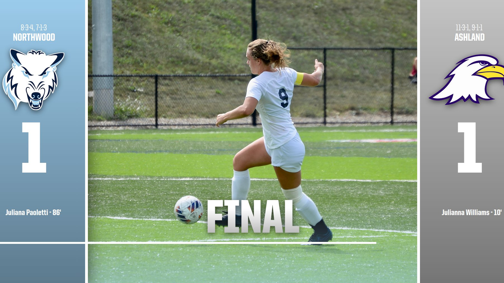 Women's Soccer Draws At #21 Ashland, 1-1