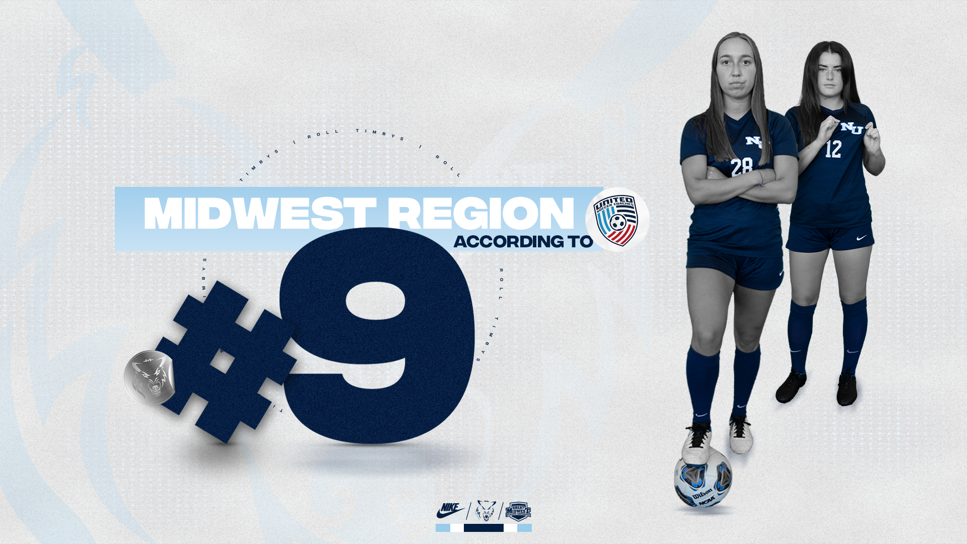Women's Soccer Jumps Into The Nine Spot Of The United Soccer Coaches Midwest Regional Poll