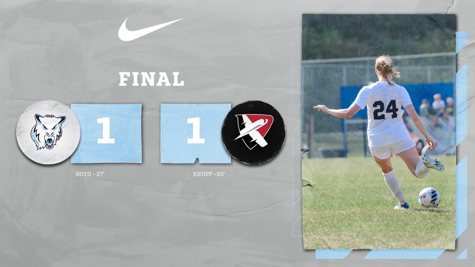 Women's Soccer Draws With Lewis To Open The 2023 Season