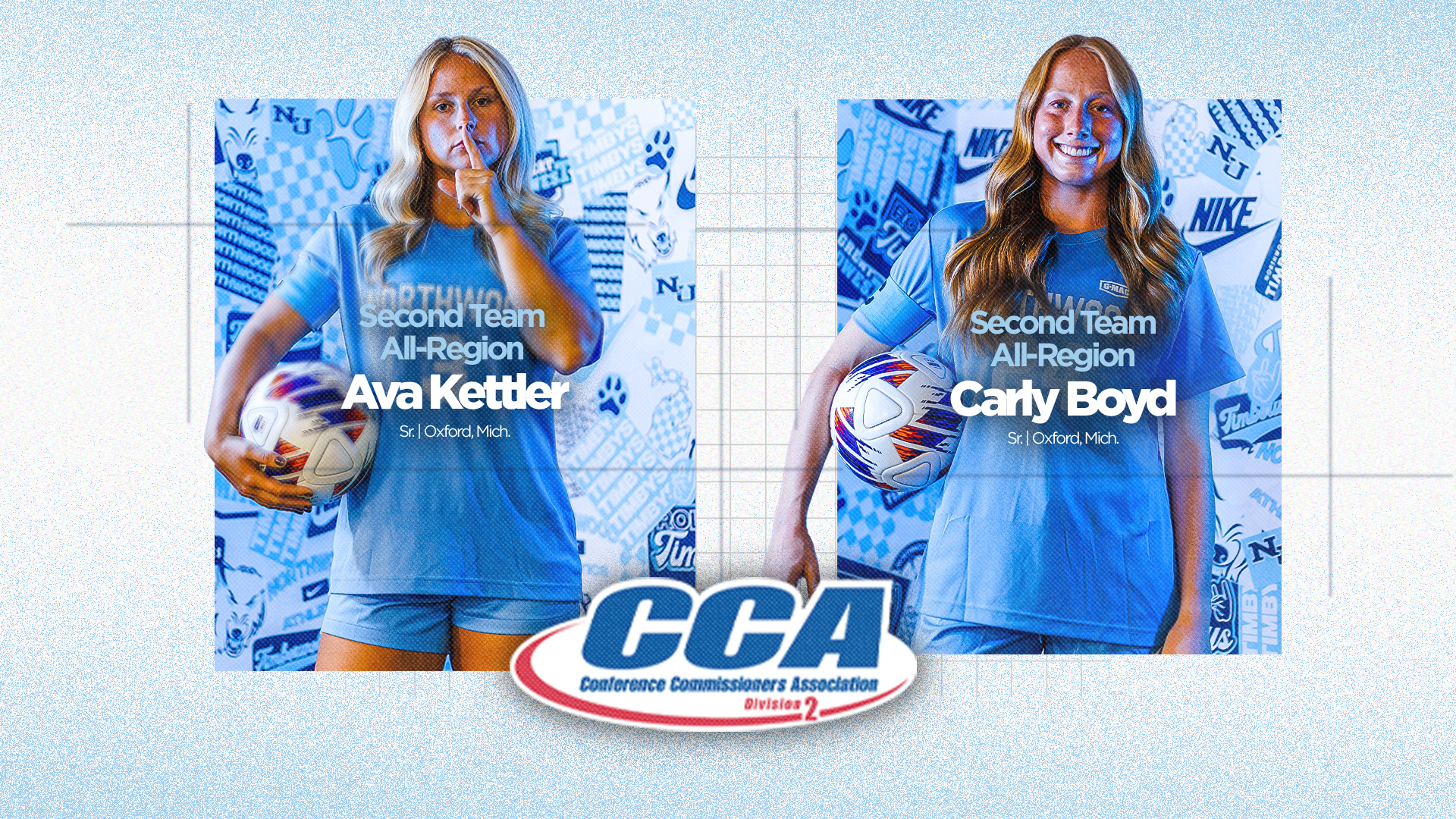 D2CCA All-Midwest Region &ndash; Kettler and Boyd Earn Second Team Honors For Women's Soccer