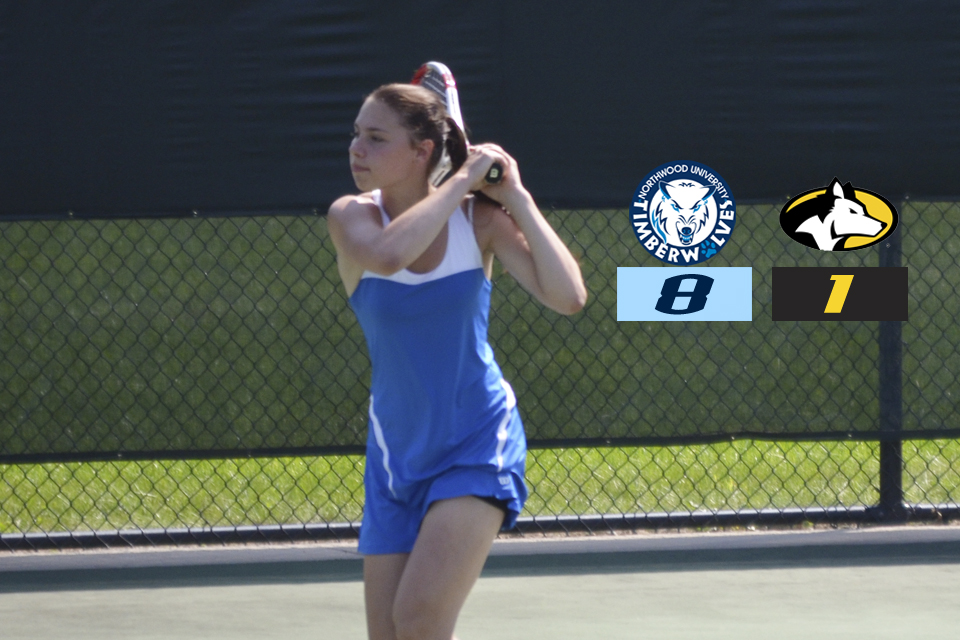 Women's Tennis Defeats Michigan Tech 8-1