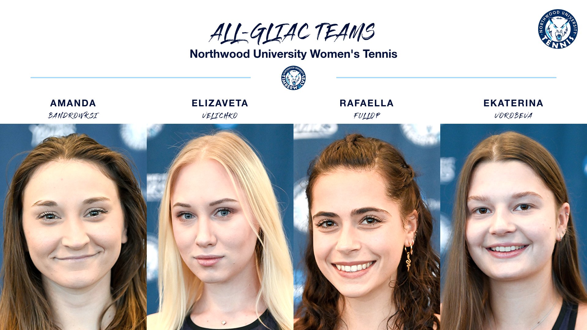 Women's Tennis Places Four On The All-GLIAC Teams