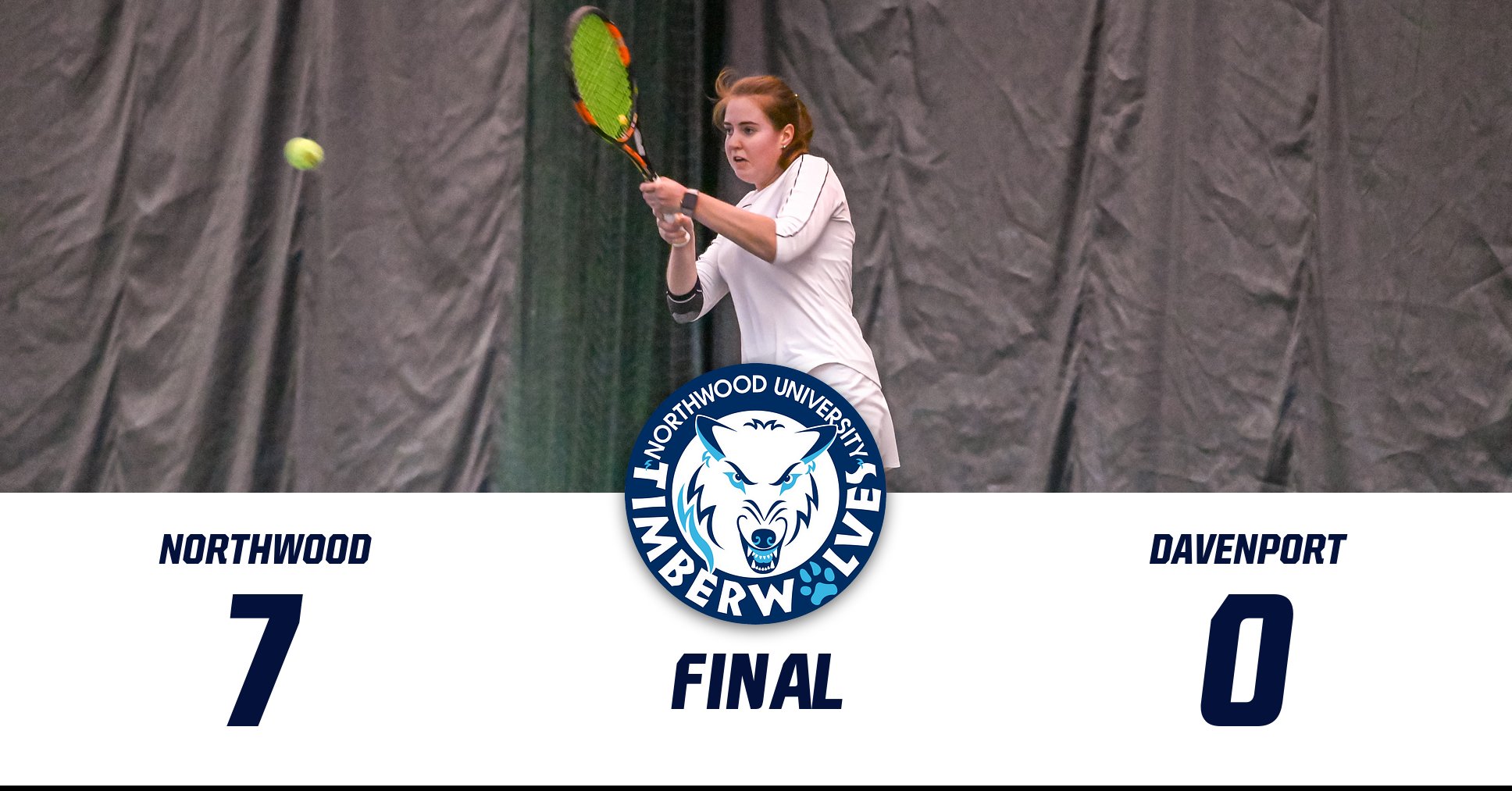 Women's Tennis Defeats Davenport 7-0