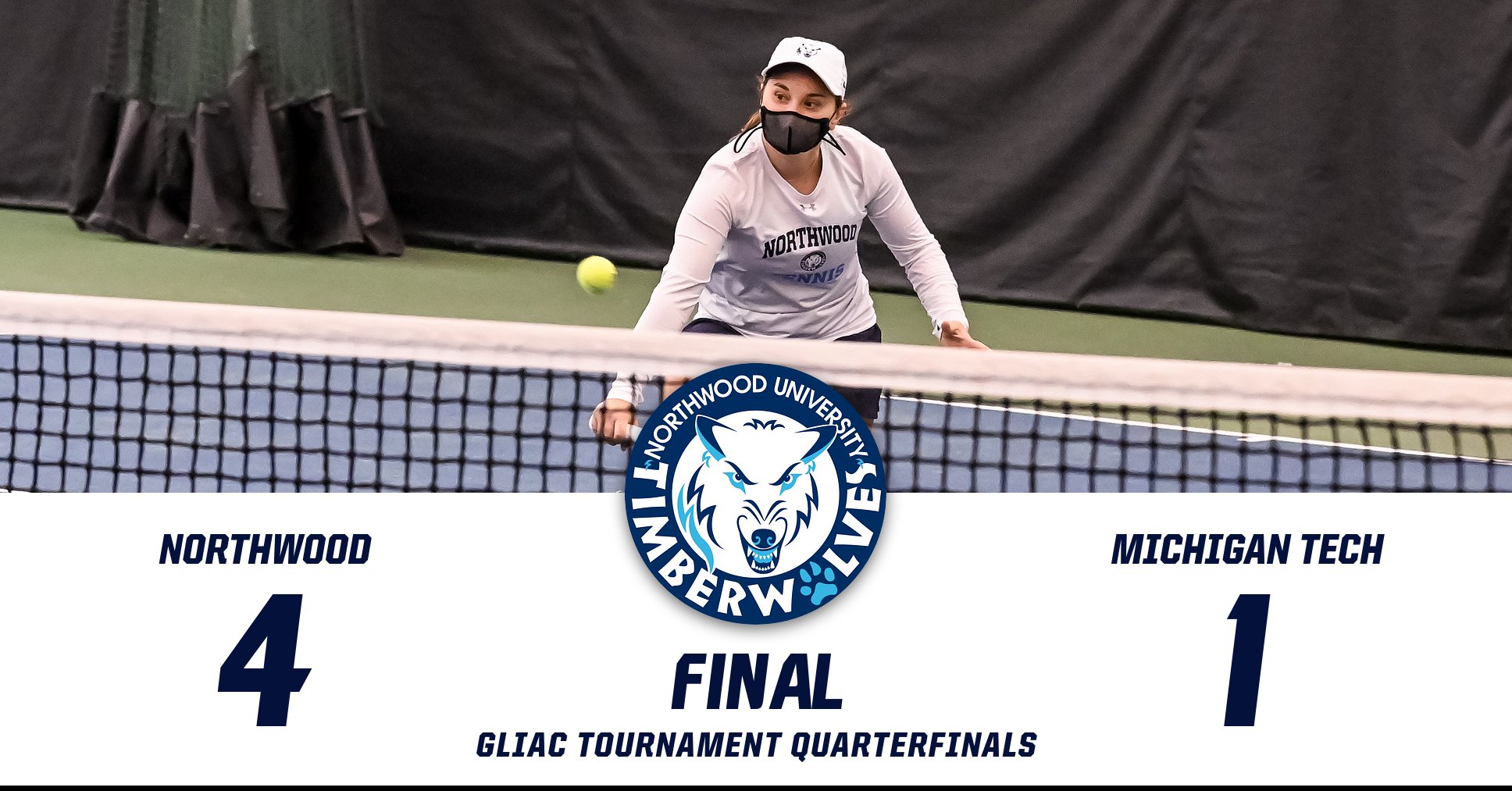 Women's Tennis Defeats Michigan Tech 4-1 In GLIAC Quarterfinals