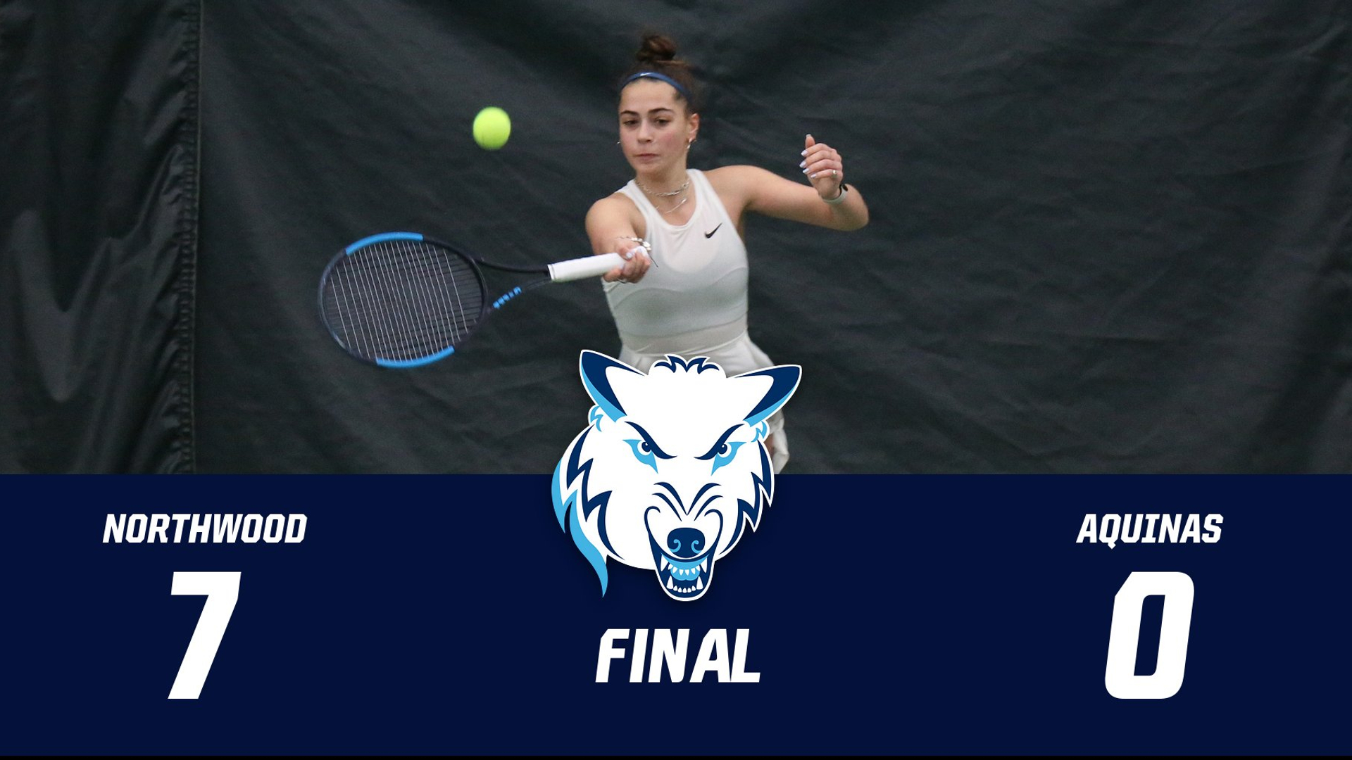 Women's Tennis Earns 7-0 Win Over Aquinas