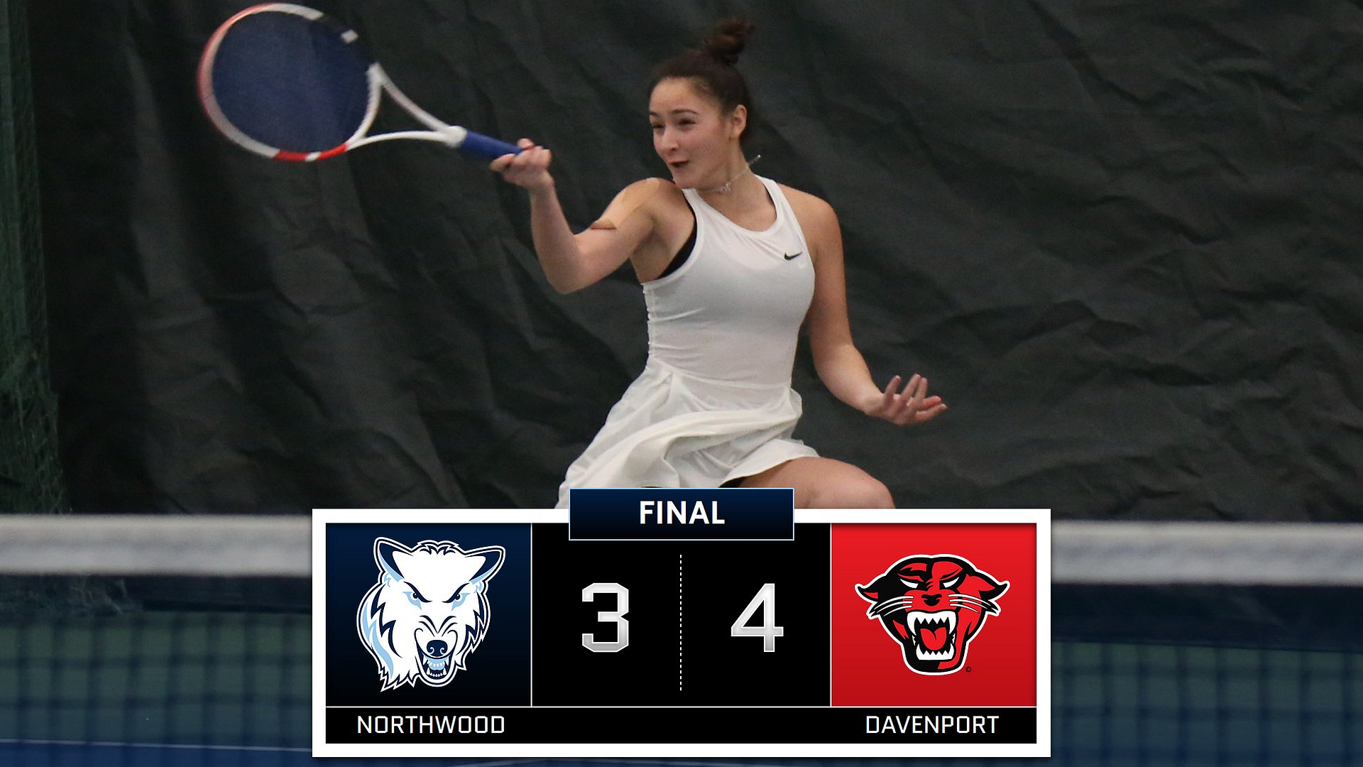 Women's Tennis Drops Tough 4-3 Match To Davenport