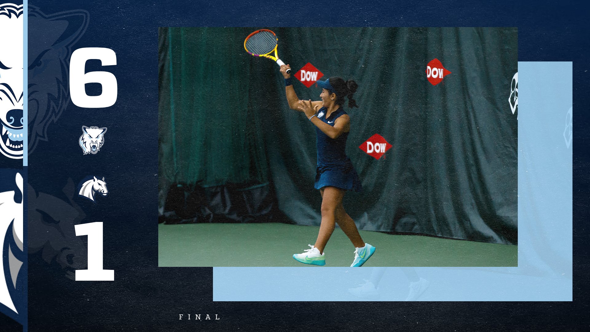Women&rsquo;s Tennis Hands Hillsdale Their First Conference Loss and Grabs Sixth Straight Win