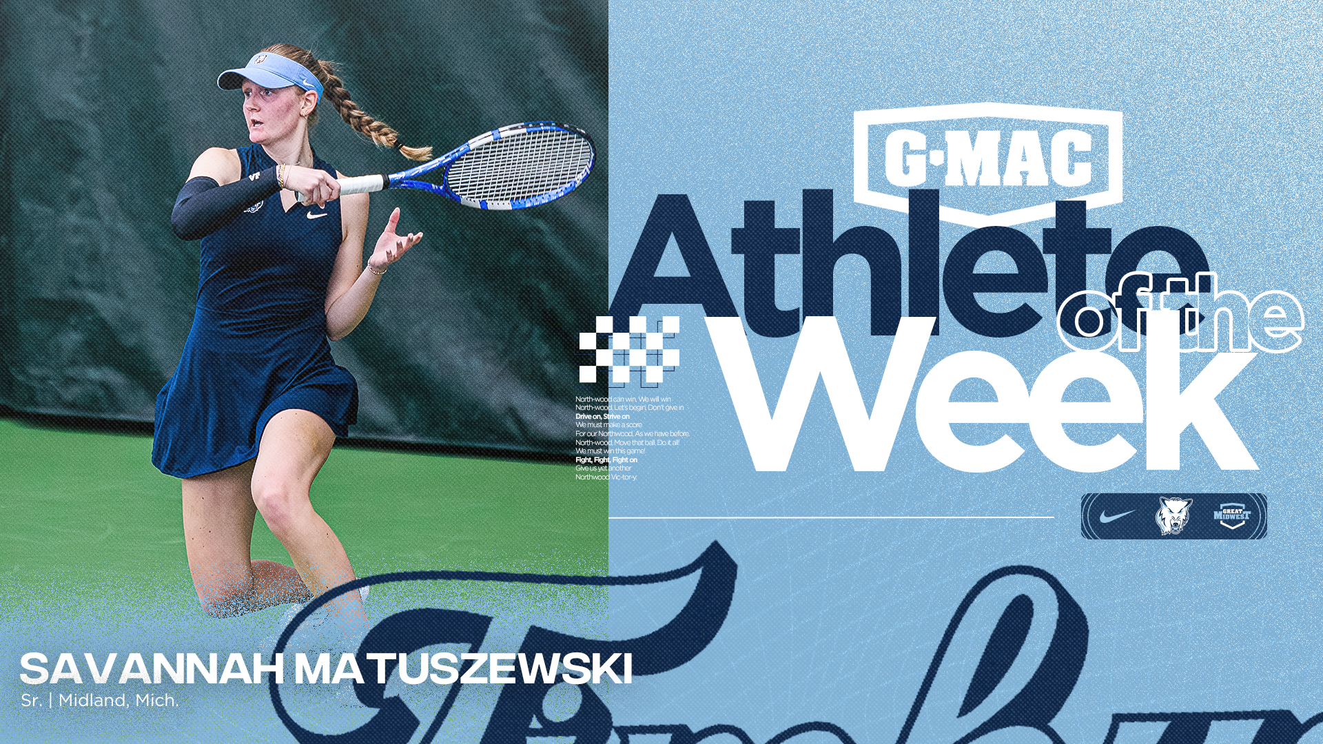 Savannah Matuszewski Picks Up Second G-MAC Athlete Of The Week Honor