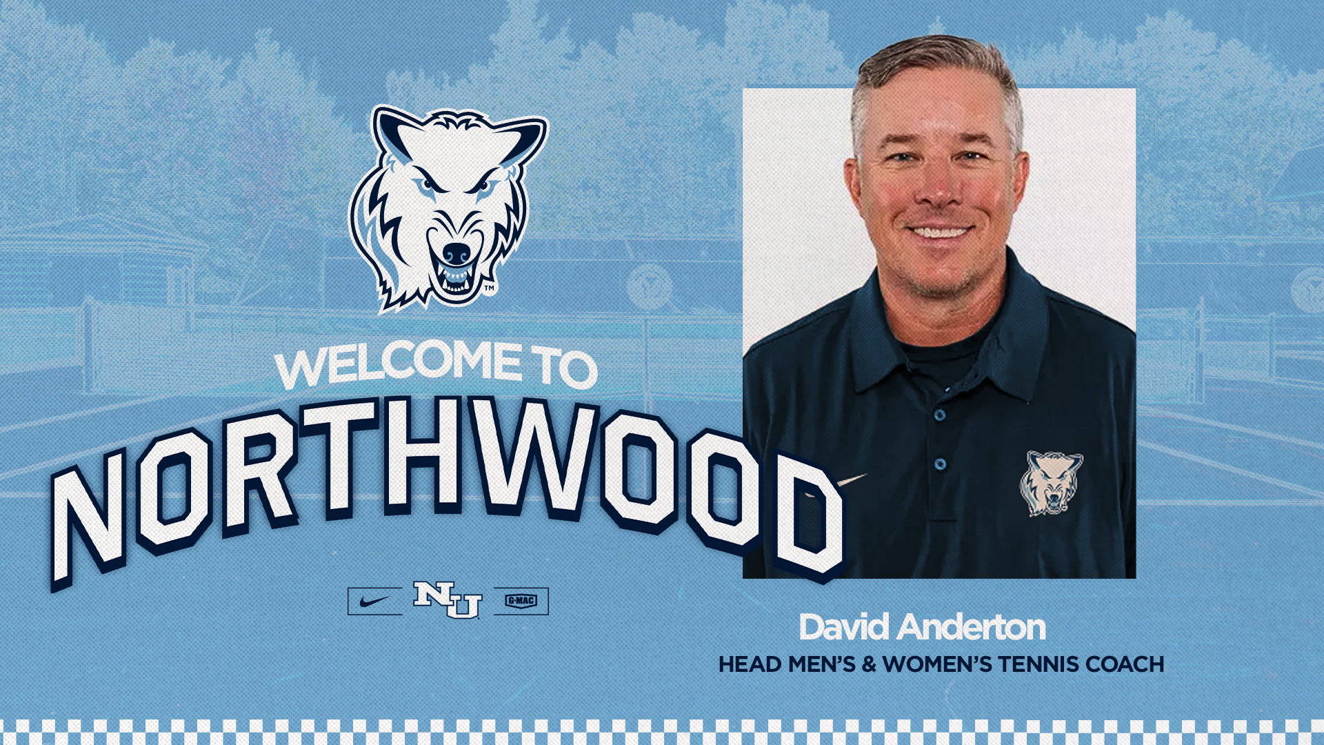 David Anderton Named Head Men's & Women's Tennis Coach