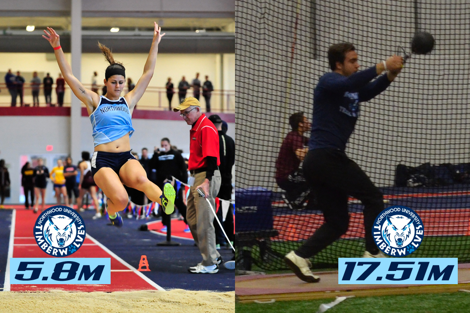 Indoor Track & Field Teams Compete In The GVSU Big Meet