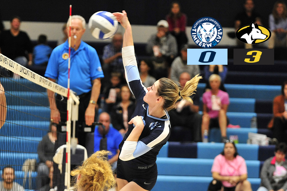 Volleyball Falls 3-0 At Michigan Tech