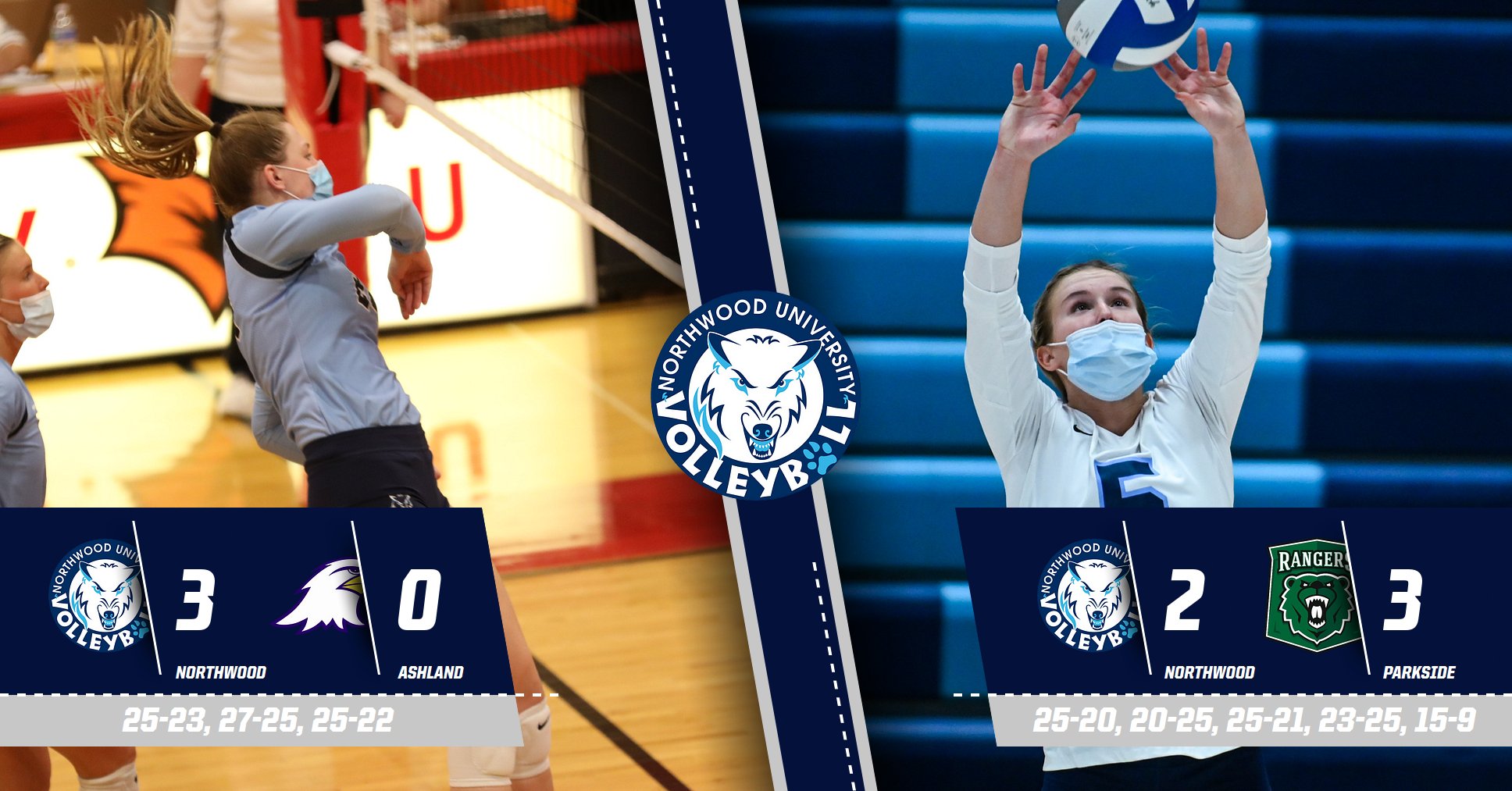 Volleyball Goes 1-1 In Consolation Bracket At GLIAC Tournament