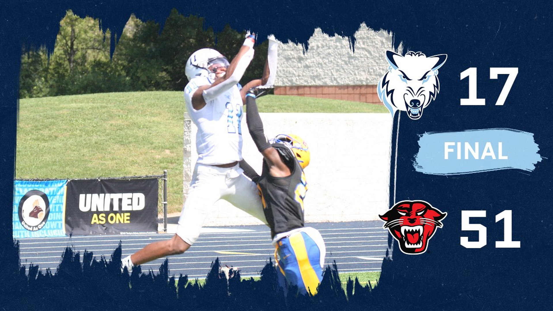 Football Drops 51-17 Contest At Davenport