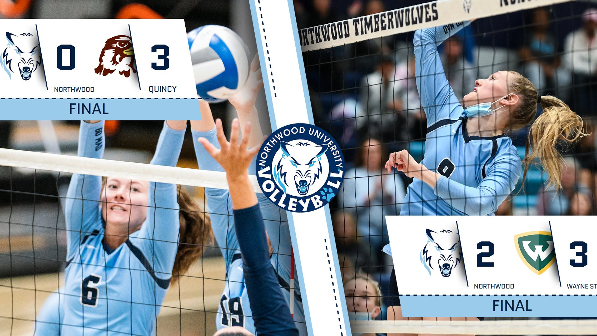 Volleyball Drops Pair At Wayne State