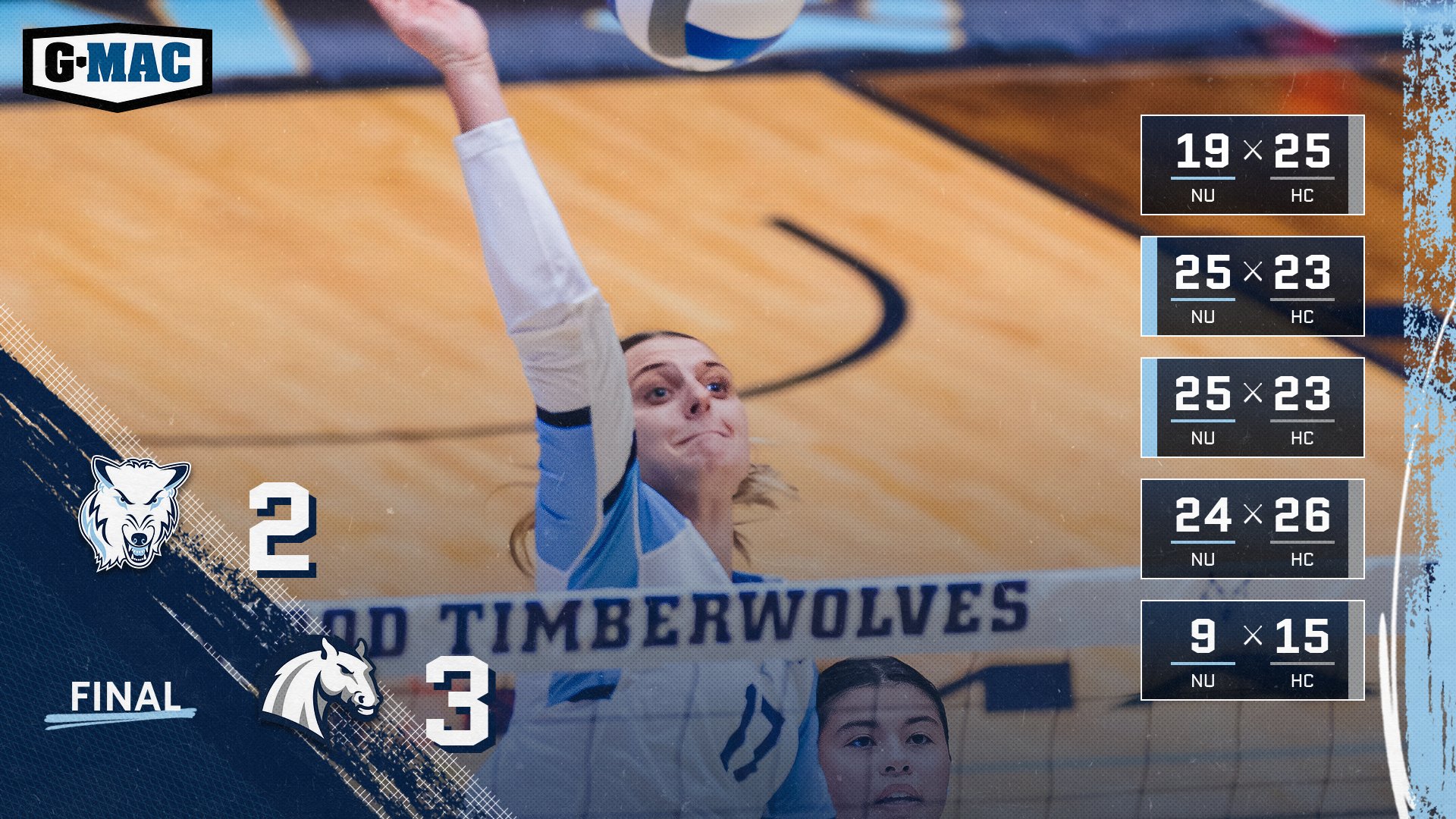 Volleyball Drops Hard-Fought 3-2 Road Match At Hillsdale